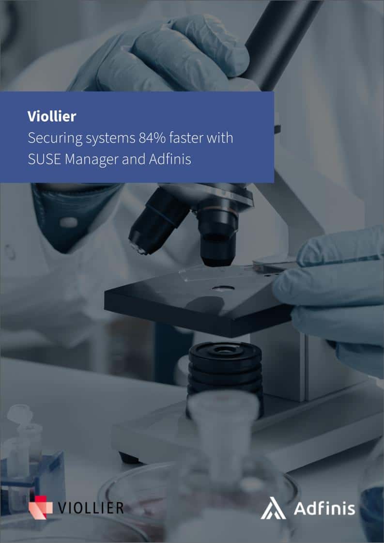 Viollier - Securing Systems 84% Faster with SUSE Manager and Adfinis